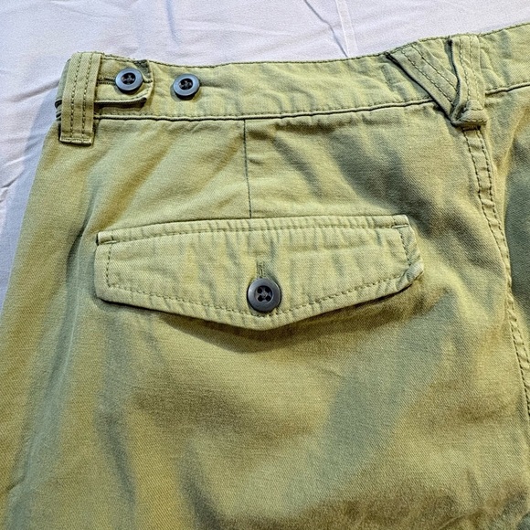 Madewell Garment Dyed Straight Cargo Pants Olive Green Utility Sz 29🧡 - Picture 7 of 11